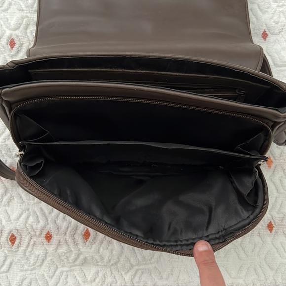 Chocolate Brown Cross Body Purse - Picture 8 of 11